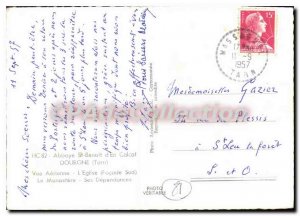 Modern Postcard Abbaye St. Benoit D'Calcat Dourgne (Tarn) View Aerienne Churc...