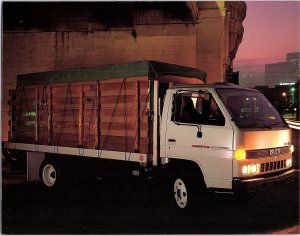 Vintage 1985 Isuzu NPR Diesel Truck Ad Postcard York PA Auto Service