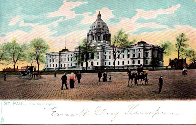 Minnesota St Paul New State Capitol Building Tucks