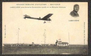 ANTOINETTE MONOPLANE M. LABOUCHERE AVIATION FRANCE POSTCARD (c. 1910)
