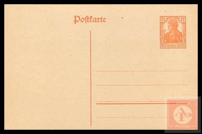 German Reichspost Postcard