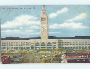 Divided-Back FERRY BUILDING San Francisco California CA H6952