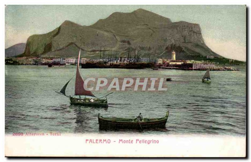 Italy - Italia - Italy - Palermo - Monte Pellegrino - Old Postcard