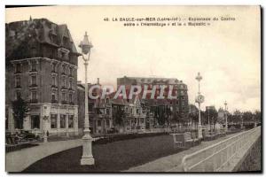 Old Postcard La Baule Sur Mer Du Casino Esplanade between & # 39Hermitage and...