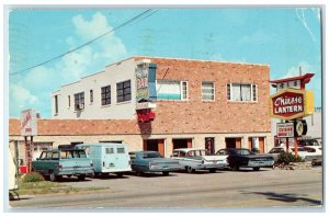 1975 Chinese Lantern Restaurant Cars Daytona Beach Shores Florida FL Postcard