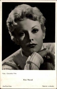 Actress Kim Novak Columbia Film Real Photo Postcard 