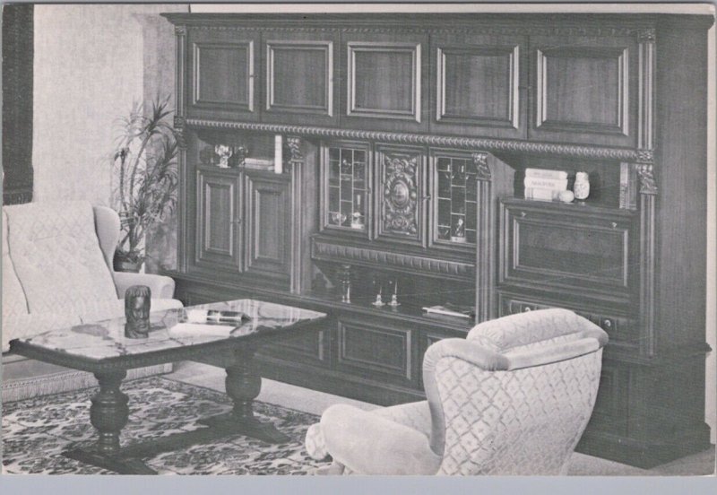 Showroom, German Traditional Furniture, Toronto Ontario, Advertising Postcard