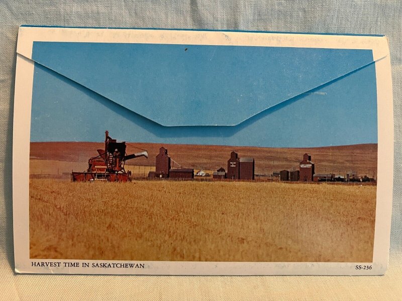Saskatoon Saskatchewan Canada - Souvenir Folder 12 Views Postcard