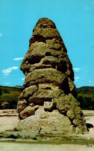 Yellowstone National Park Liberty Cap At Mammoth