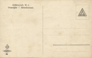 curacao, W.I., WILLEMSTAD, Breedestraat, Overzijde (1910s) RPPC