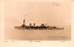 HMS Caradoc Military Battleship Unused 