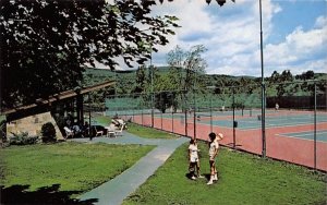 The Fallsview Tennis Court Ellenville, New York  