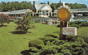 Williamsburg Virginia 1970s Postcard Quality Inn Colony Motel 