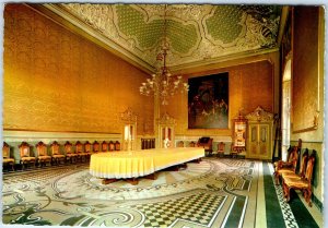 c1970s Cremona, Italy Palazzo Comunale Reception Hall Interior Chrome 4x6 PC M26