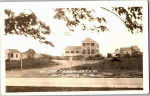 RPPC Hilltop Tavern on U.S. 31 South Haven MI Vintage Postcard U30