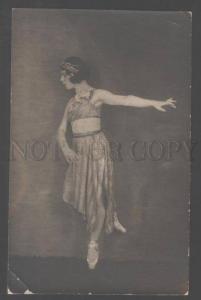 3103278 BALLET Star DANCER as BELLY DANCER Vintage PHOTO PC