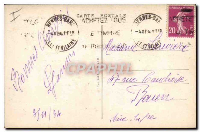 Postcard Old Tramway Theater Rennes Luzy