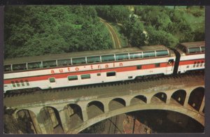 Auto-Train carries passengers and theie automobites on the same train - Chrome