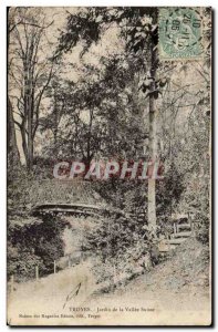Troyes Old Postcard Garden of the Swiss valley