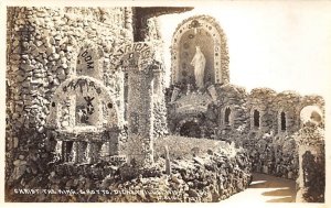 Christ The King Grotto Dickey, Real Photo Dickeyville WI 