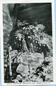 KY - Mammoth Cave, Exit of Corkscrew, Interior of Cave