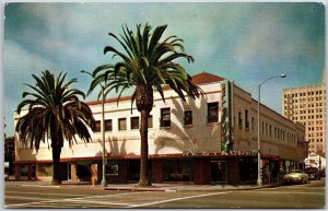 Bellevue French Restaurant Santa Monica California CA Food And Liquor Postcard