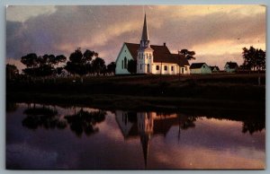 Postcard Tryon Prince Edward Island c1950s The United Church Unused