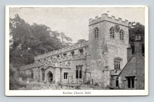 Ewelme Church 1432 WB Postcard UNP VTG Greetings Castle Clock Tower 
