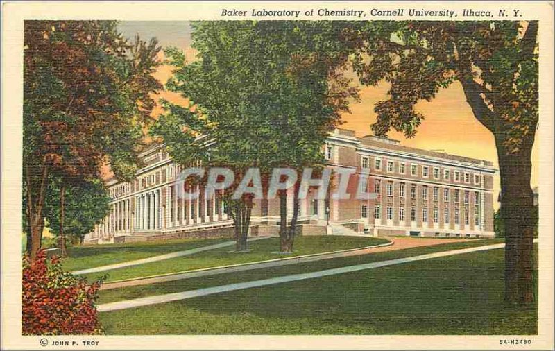 Old Postcard Baker Laboratory of Chemistry Cornell University Ithaca