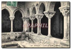 Postcard Old Moissac Cloister Gallery Marquees