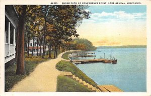 Shore Path At Conference Point - Lake Geneva, Wisconsin WI