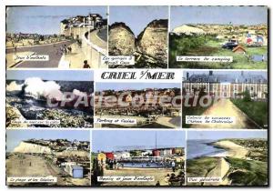 Postcard Modern Various aspects of Criel S Sea
