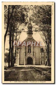 Postcard The Old Chatelets fa?ade of the chapel