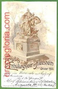ah1316 - GERMANY - VINTAGE POSTCARD Postcards - Hildesheim - 1901-