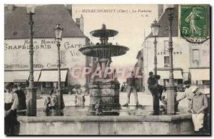 Henrichemont - The Fountain - Old Postcard