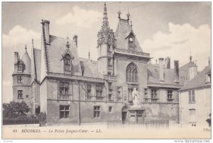 Le Palais Jacques Coeur, Bourges (Cher), France, 1900-1910s