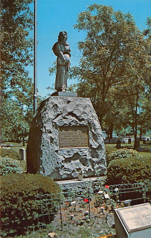 Betty Zane Monument, Walnut Grove Memorial Cemetery Martins Ferry, Ohio OH