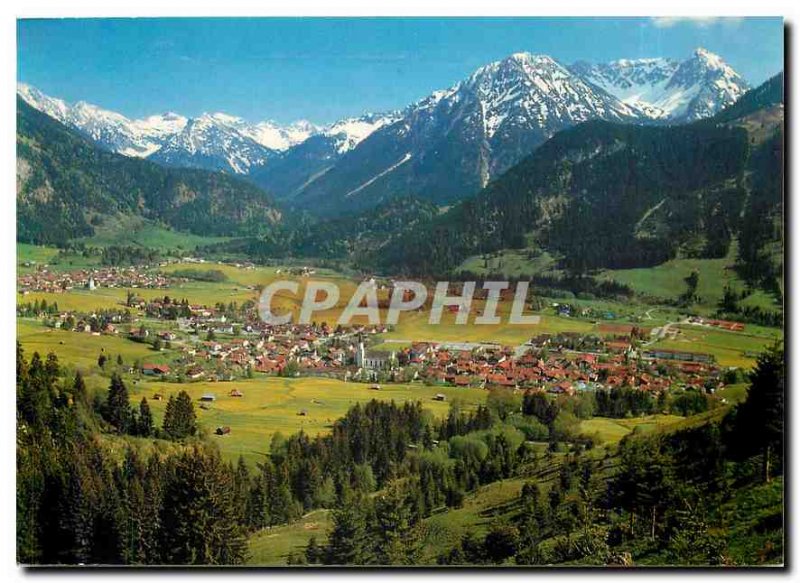 Postcard Modern Kurorte Hindelang Bad Oberdorf Allgauer Alpen