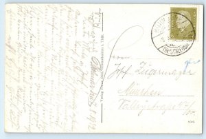 Thuringia Germany Postcard Dolmar from Kühndorf Castle with Dolmar House 1922