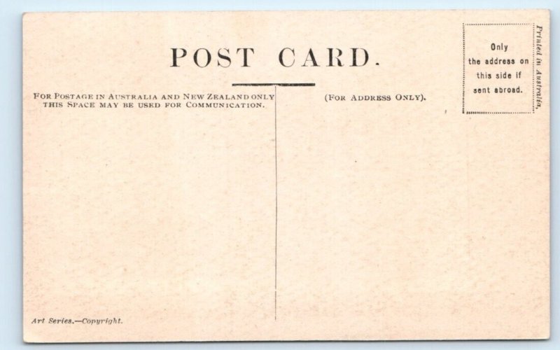 SYDNEY St. Andrew's Cathedral AUSTRALIA Postcard