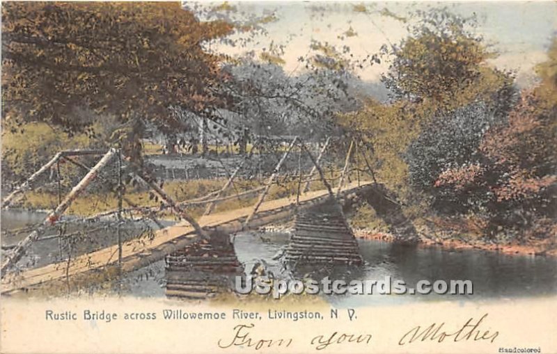 Rustic Bridge - Livingston Manor, New York