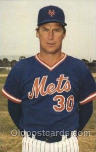 Mel Stottlemyre, Coach Mets Baseball Unused 