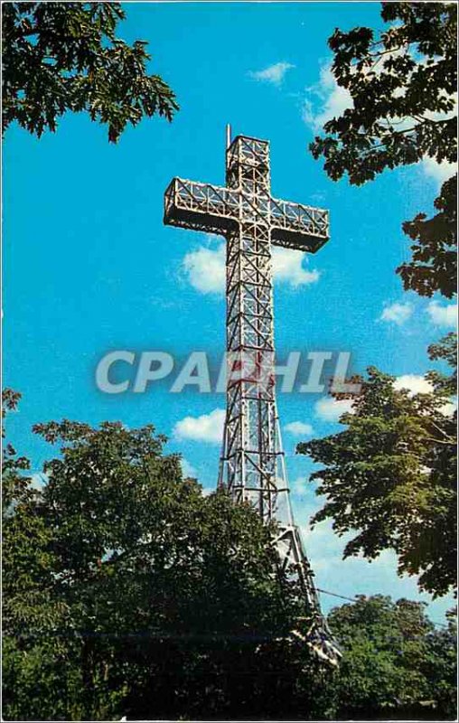 Modern Postcard Montreal Quebec Canada The Cross