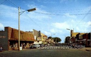 Lake Huron - East Tawas, Michigan MI Postcard