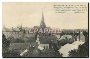 Old Postcard Notre Dame de Liesse Vue Generale