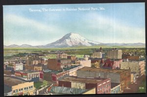 Washington TACOMA The Gateway to Rainier National Park - DB - P.N.C. Postcard