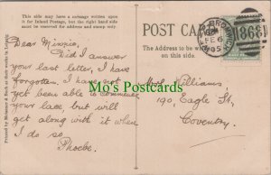 Genealogy Postcard - Williams, 190 Eagle Street, Coventry, Warwickshire  GL1312