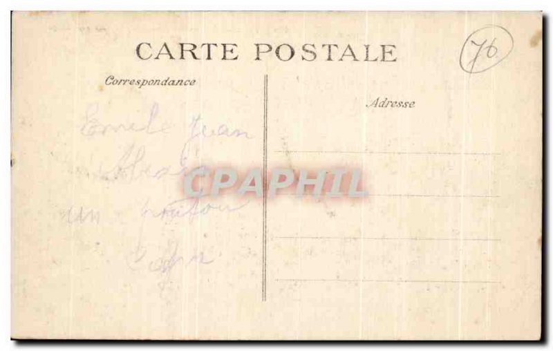 Old Postcard Le Havre New Jetee heavy weather
