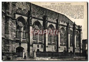 Old Postcard The Meaning Palais Synodal