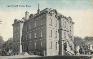 PAOLA , Kansas , 1917 ; High School